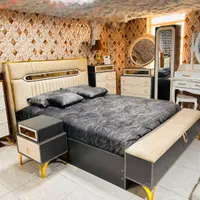 سرویس خواب طوسی پاف دار در زرین کالای یاسوج
