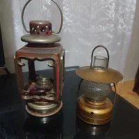 چراغ قدیمی کلکسیونی و سنگ الماس آسیاب اصل