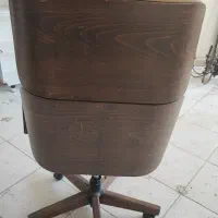 صندلی مدیریتی چرم و چوب|مبلمان اداری|کرج, عظیمیه|دیوار