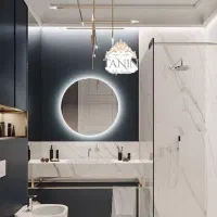 آینه هلال Backlight فروش ویژه (فروشگاه طنین بانو)|آینه|رشت, بلوار گیلان|دیوار