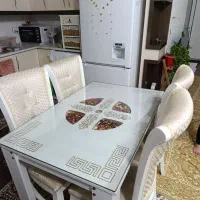 میز نهار خوری ۴ نفره|میز و صندلی غذاخوری|خمینی‌شهر, |دیوار
