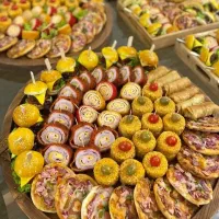 فینگر فود و دسر و چیز،کیک و نان وپنیر عقد