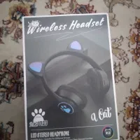 هدفون گربه ای مشکی