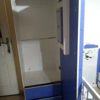 تخت و کمد کودک جنس mdf مناسب تا ۷سال