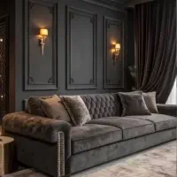 قاب بندی و گچبری مدرن و کلاسیک|خدمات پیشه و مهارت|خرمآباد, |دیوار