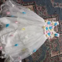 لباس تولد یا مجلسی دخترانه. غیره