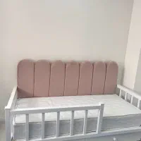 تخت کودک نوجوان و تشک سایز ۸۰در۱۸۰ کاملا نو