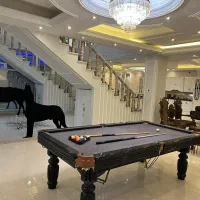 ویلا استخر آبگرم سرپوشیده مهمانی و دور همی|اجارهٔ کوتاه‌مدت ویلا و باغ|تهران, شهرک چیتگر|دیوار