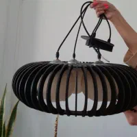 لوستر چوبی|لوستر و چراغ آویز|نیشابور, دارایی|دیوار