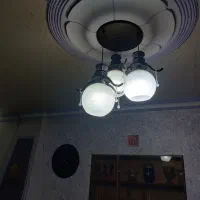 لوستر حبابدار شیشه ای برجسته|لوستر و چراغ آویز|تهران, دکتر هوشیار|دیوار