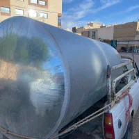 تانکرگالوانیزه سفیدوتانکرپلاستیک دوهزارلیتری