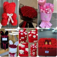 گل رز،خرس،بوکت،باکس