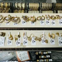 گوشواره طلا شیک اقتصادی|جواهرات|مشهد, طلاب|دیوار