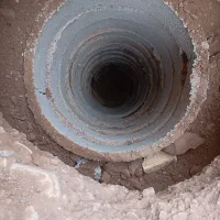 چاه کن چاه فاضلاب وچاه ارت وغیره