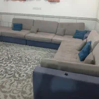 مبل ال هفت نفره۳/۷۰۰|مبلمان خانگی و میز عسلی|مرودشت, فاز اول شهرک فرهنگیان|دیوار