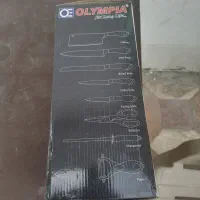 ست 9 پارچه چاقو المپیا نو پلم|ظروف پخت‌وپز|شیراز, گل سرخ|دیوار