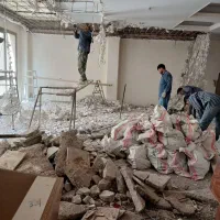 تخریب ساختمان وبتن کنی جزئ وکلئ(باقیمتمناسب)