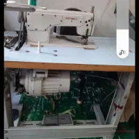 چرخ خیاطی صنعتی راسته دوز تیخ دار و دوسوزنه