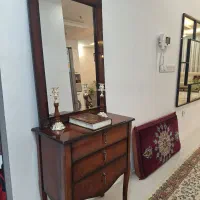 میز کنسول اینه دراور اینه شمعدان مناسب عروس|بوفه، ویترین، کنسول|مشهد, جاهد شهر|دیوار