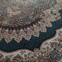 دوتخته فرش۹متری ۷۰۰شانه سرمه ای جفت سالم