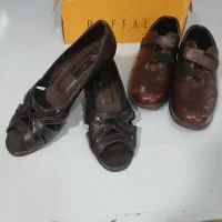 کفش چرم زنانه