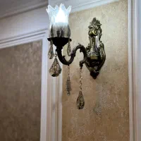 لوستر برنجی ۸شاخه و ۶ شاخه|لوستر و چراغ آویز|تهران, والفجر (افسریه)|دیوار