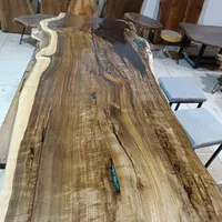 میز غذاخوری 8 نفره روستیک گردو یک تیکه|میز و صندلی غذاخوری|شاندیز, |دیوار