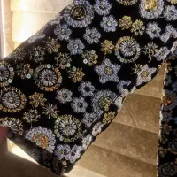 مانتو مخمل ونوس کارشده|لباس|ماهدشت, |دیوار