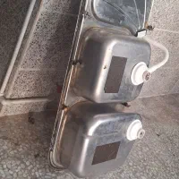 سینک توکار دو لگنه ورق ضخیم|مصالح و تجهیزات ساختمان|کرج, شهرک پردیسان|دیوار