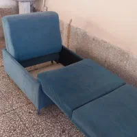 مبل راحتی تاشو تک نفره