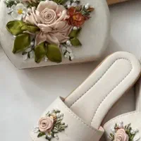 روبان دوزی مینیاتوری|کیف، کفش، کمربند|قم, باجک دو|دیوار