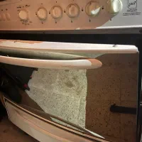گاز ۵ شعله فردار همراه با دو جوجه گردان
