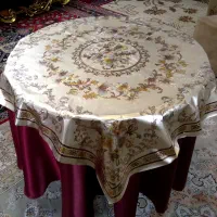 میز گرد دکوراسیون یا نهار خوری|میز و صندلی غذاخوری|اسلام‌شهر, شهرک قائمیه|دیوار