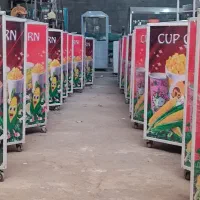 ذرت مکزیکی، فر فلافلی، میز کار صنعتی، سینک، گریل|کافی‌شاپ و رستوران|قم, قلعه صدری|دیوار