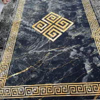 فرش طرح ورساچه در حد نو