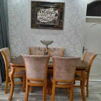 میز غذا خوری شش نفره