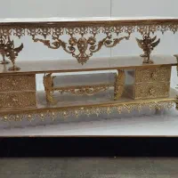 میز برنز میز برنجی تلویزیون ال ای دی برنزی برنج|میز تلویزیون|تهران, جوادیه|دیوار