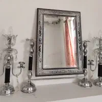 آینه و شمعدان