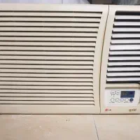 کولر پنجره ای ال جی با جاکولری آهنی