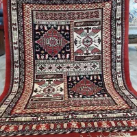 سه متری اصل قشقایی پشم دست ریس رنگ طبیعی