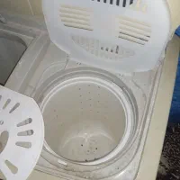 لباس شویی دوقلو سالم کمی نیاز به تعمیر|ماشین لباسشویی و خشک‌کن لباس|گلبهار, شهر جدید گلبهار|دیوار