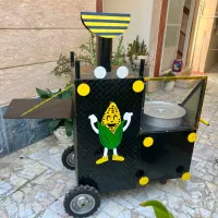 دستگاه بلال‌تنوری و سیب‌زمینی تنوری  کاملاً نو