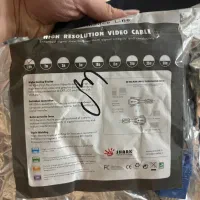 کابل VGA و پاور هر دو کاملا پامپ