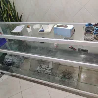 ویترین/قفسه/استند/میز پیشخوان|بوفه، ویترین، کنسول|هشتگرد, فاز ۱ مهستان|دیوار