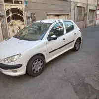 پژو 206 تیپ 3سفید مدل98|خودرو سواری و وانت|تهران, بریانک|دیوار