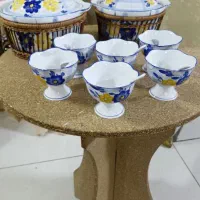 قابلمه چینی گل پنبه