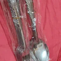 دوازده عدد قاشق دوازده عدد چنگال آک برای دم دستی|ظروف سرو و پذیرایی|اصفهان, خواجو|دیوار