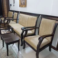 مبل طرح کتیبه ۷ نفره تمیز تمیز