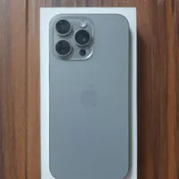 اiPhone 15 Pro Max حافظهٔ ۲۵۶ گیگابایت باتری ۱۰۰