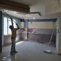 نقاشی ساختمان مرتضی زیرنظرصنف نقاشان